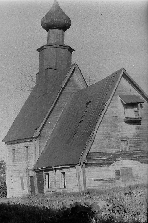 Церковь Казанской иконы Божией Матери (старая), Налескино (Вязниковский район, Владимирская область). фасады, Церковь Казанской иконы Божией Матери