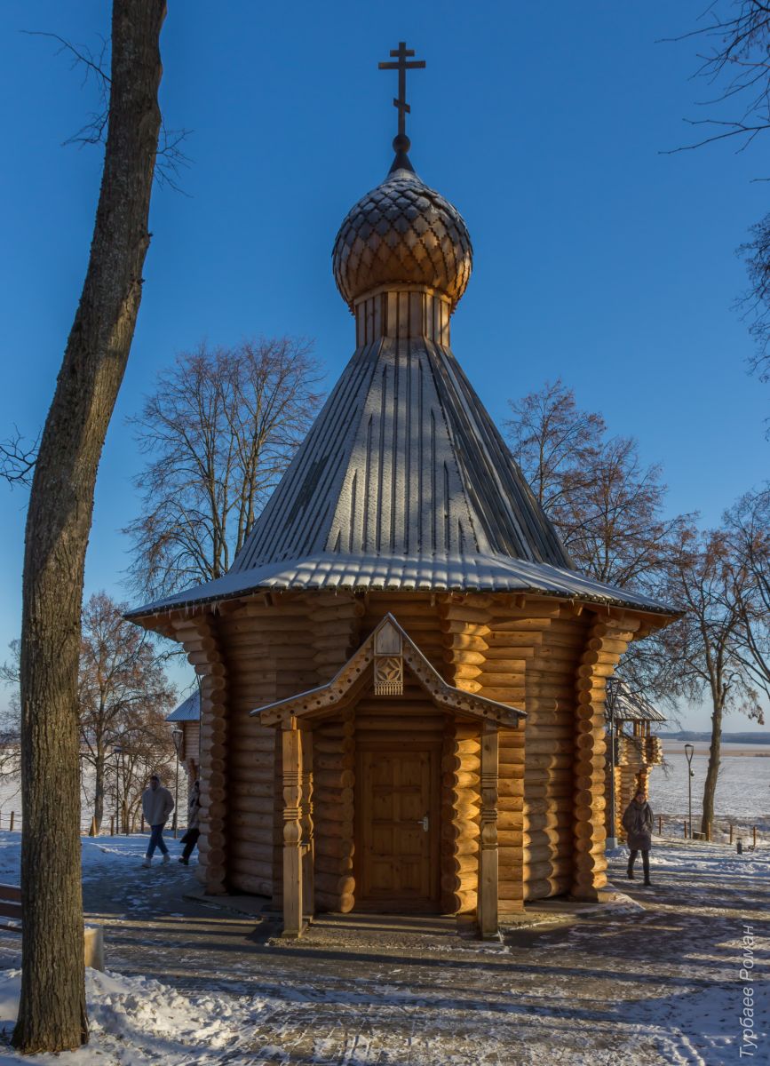 Часовня Софии, Премудрости Божией, Чекалин (Суворовский район, Тульская область). фасады, Вид с запада