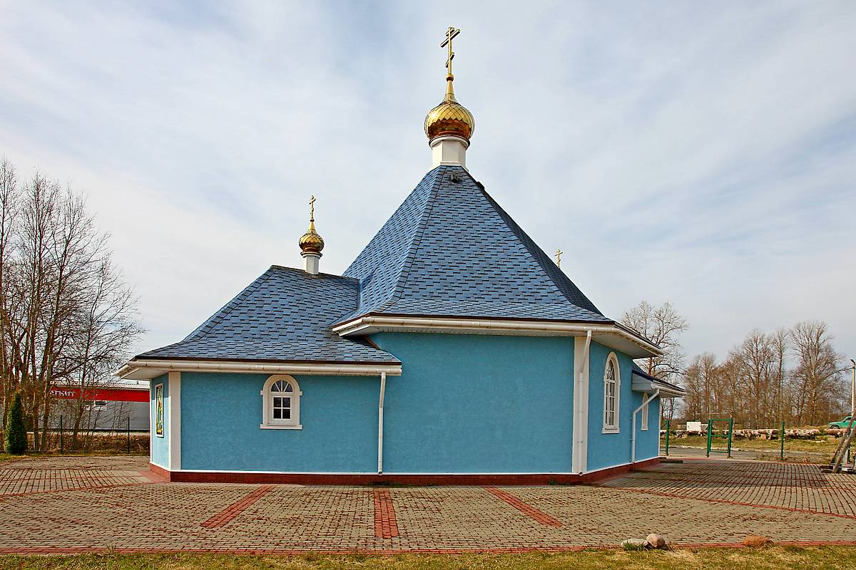 фасады. Храм-часовня иконы Божией Матери "Всех скорбящих Радость", Бережки (Волховский район, Ленинградская область)