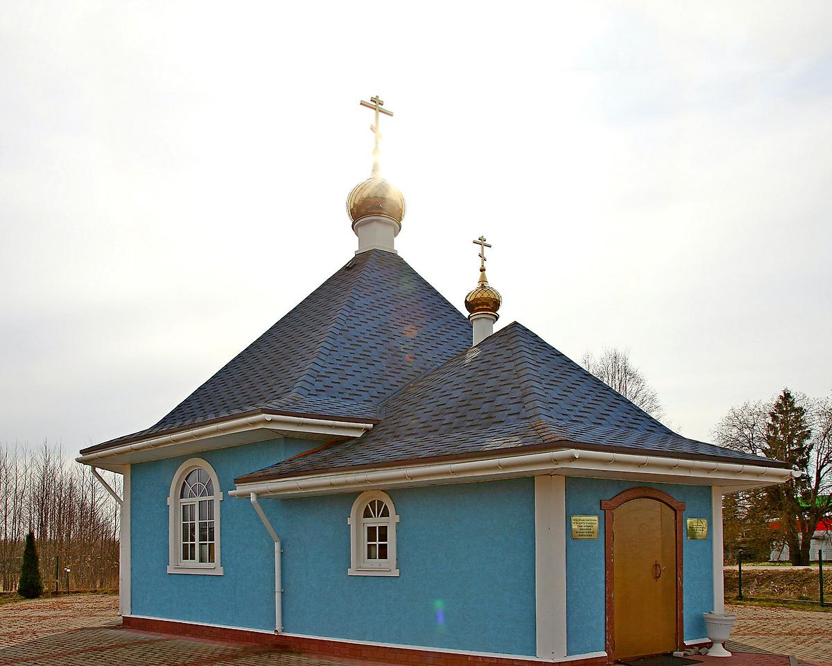 фасады. Храм-часовня иконы Божией Матери "Всех скорбящих Радость", Бережки (Волховский район, Ленинградская область)