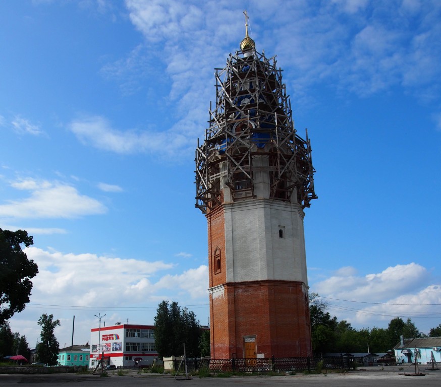 Колокольня Соборной площади (новая), Вязники (Вязниковский район, Владимирская область). документальные фотографии