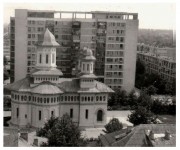 Церковь Георгия Победоносца, Фото 1970-х годов из приходского архива<br>, Бакэу, Бакэу, Румыния