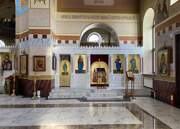 Кафедральный собор Воскресения Христова, Правый придельный иконостас<br>, Кокшетау, Акмолинская область, Казахстан