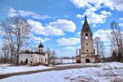 Храмовый комплекс. Церкви Казанской иконы Божией Матери и Боголюбской иконы Божией Матери, , Старое Давыдовское, Пошехонский район, Ярославская область