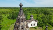 Храмовый комплекс. Церкви Казанской иконы Божией Матери и Боголюбской иконы Божией Матери, , Старое Давыдовское, Пошехонский район, Ярославская область