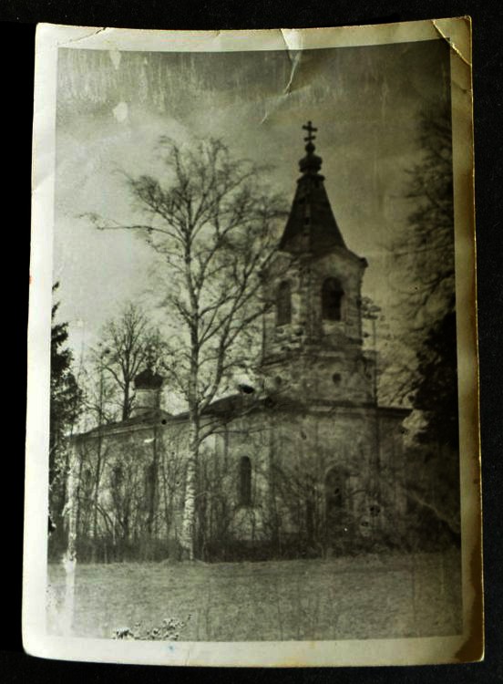Церковь Вознесения Господня, Тилга (Тартумаа, Эстония). архивная фотография, Частная коллекция. Фото 1950-х годов