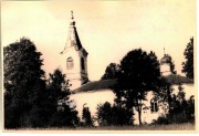 Церковь Вознесения Господня, Почтовая фотооткрытка 1920-х годов<br>, Тилга, Тартумаа, Эстония