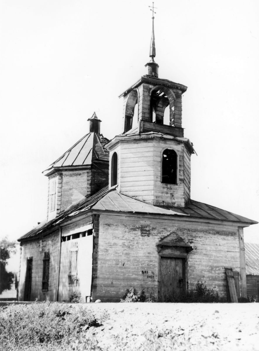 фасады. Часовня Илии Пророка, Ильино (СП Никольское) (Рамешковский район, Тверская область)