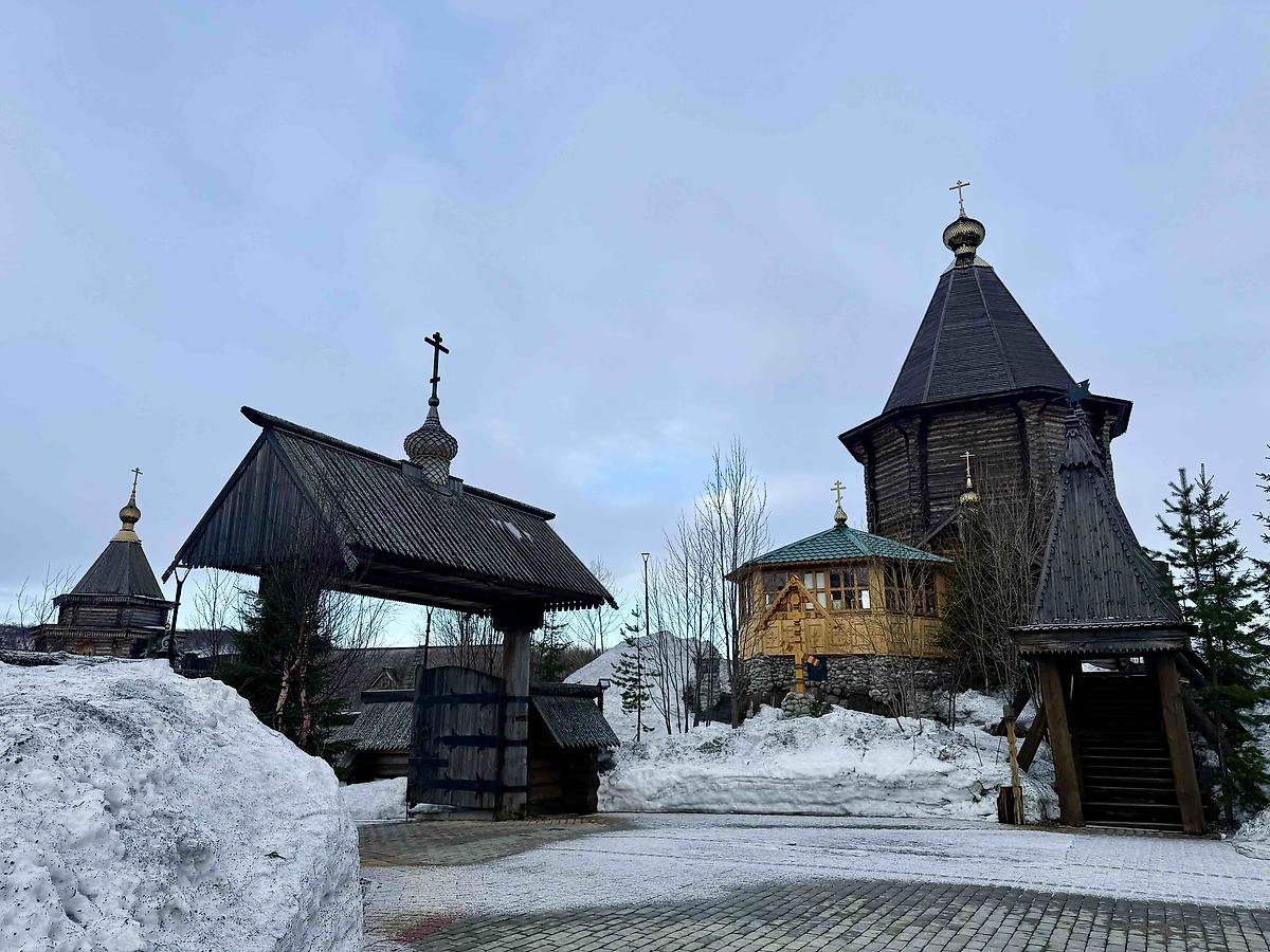 фасады. Троицкий Феодоритов Кольский мужской монастырь, Мурманск (Мурманск, город, Мурманская область)