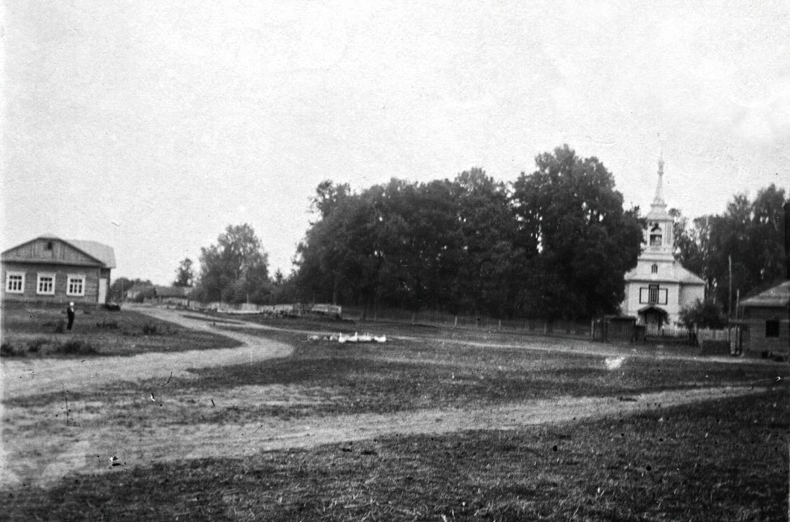 Селец. Церковь Спаса Преображения (утраченная). архивная фотография, Фото 1912 г. из приходского архива