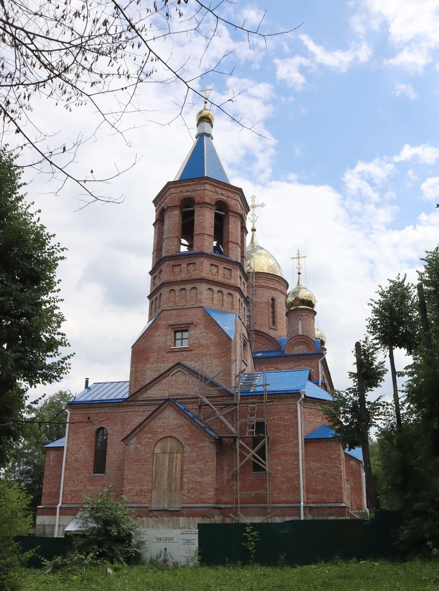 Церковь Владимирской иконы Божией Матери (строящаяся), Кольчугино (Кольчугинский район, Владимирская область). фасады, Вид с запада