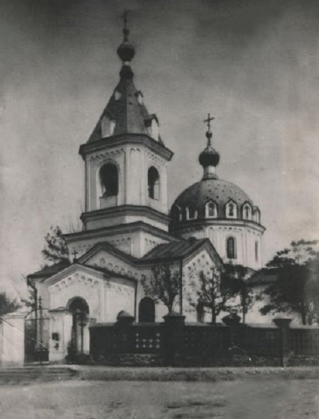 Собор Спаса Преображения (старый), Звенигородка (Звенигородский район, Украина, Черкасская область). архивная фотография, Частная коллекция. Фото 1900-х годов