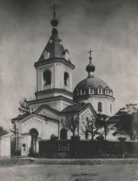 Звенигородка. Собор Спаса Преображения (утраченный). архивная фотография, Частная коллекция. Фото 1900-х годов