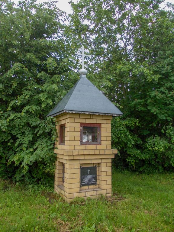 Неизвестная часовня в Омлево, Гороховец (Гороховецкий район, Владимирская область). фасады