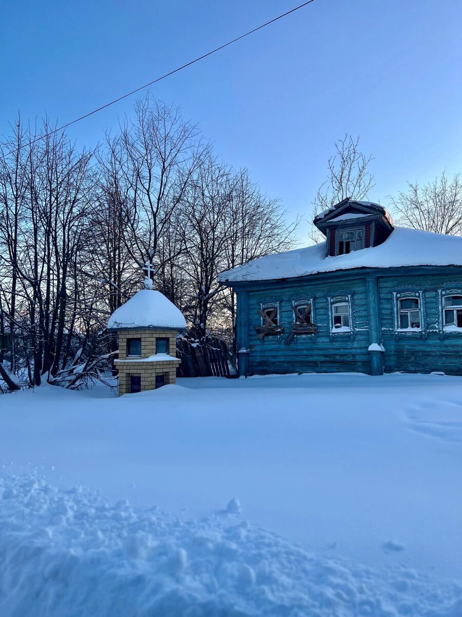 Гороховец. Неизвестная часовня в Омлево. фасады