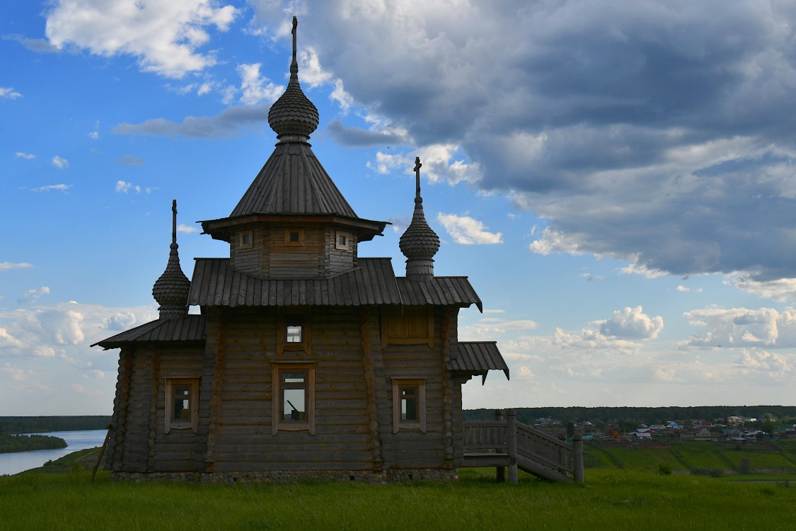 Церковь Вознесения Господня (новая), Уртам (Кожевниковский район, Томская область). фасады