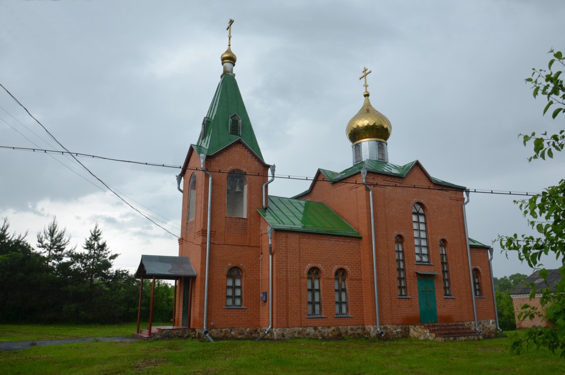 Луговое. Церковь Михаила Архангела. фасады