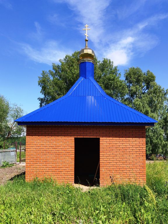 Неизвестная часовня, Шуман (Высокогорский район, Республика Татарстан). документальные фотографии, Недостроенная часовня. Признаков продолжения строительства нет.