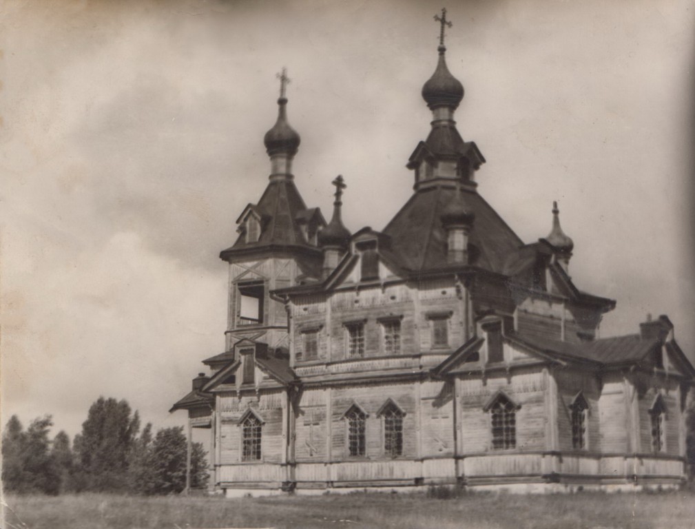 Церковь Троицы Живоначальной, Восход, урочище (Тоншаевский район, Нижегородская область). архивная фотография, Фото 1930-ых годов из фондов Межпоселенческого краеведческого музея Тоншаевского района