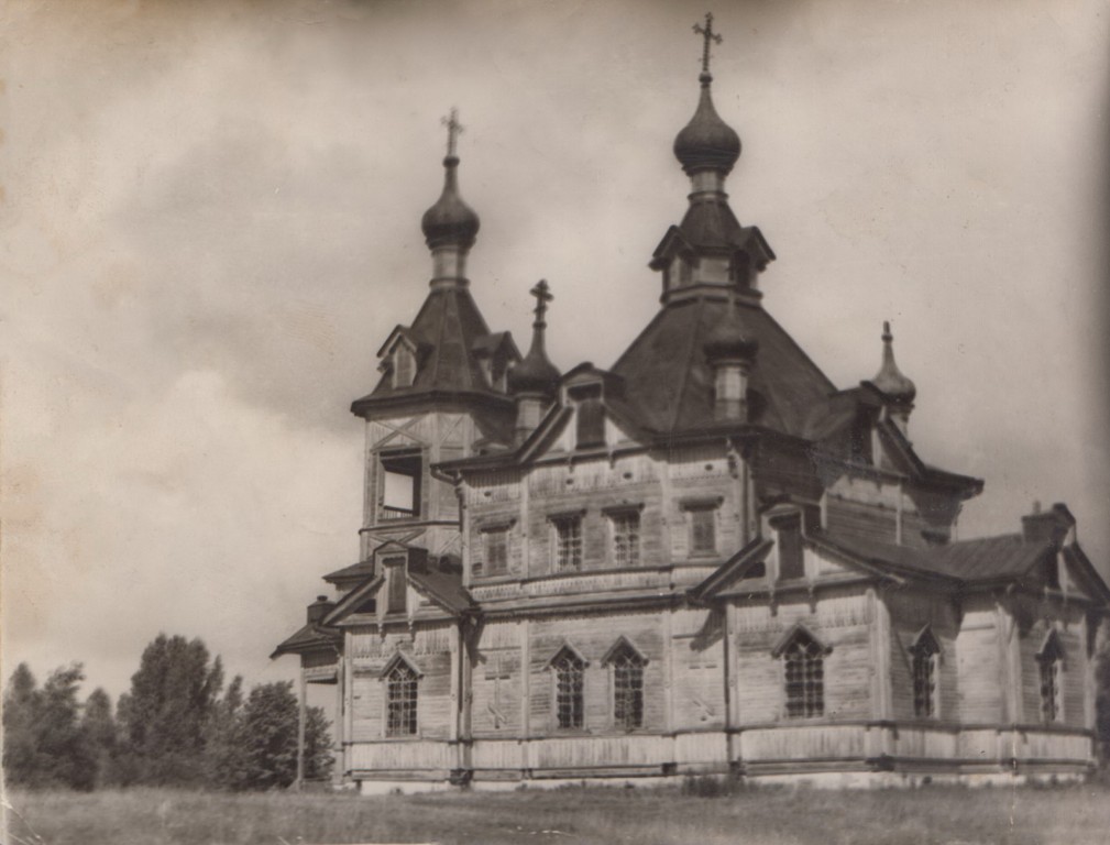 Восход, урочище. Церковь Троицы Живоначальной. архивная фотография, Фото 1930-ых годов из фондов Межпоселенческого краеведческого музея Тоншаевского района