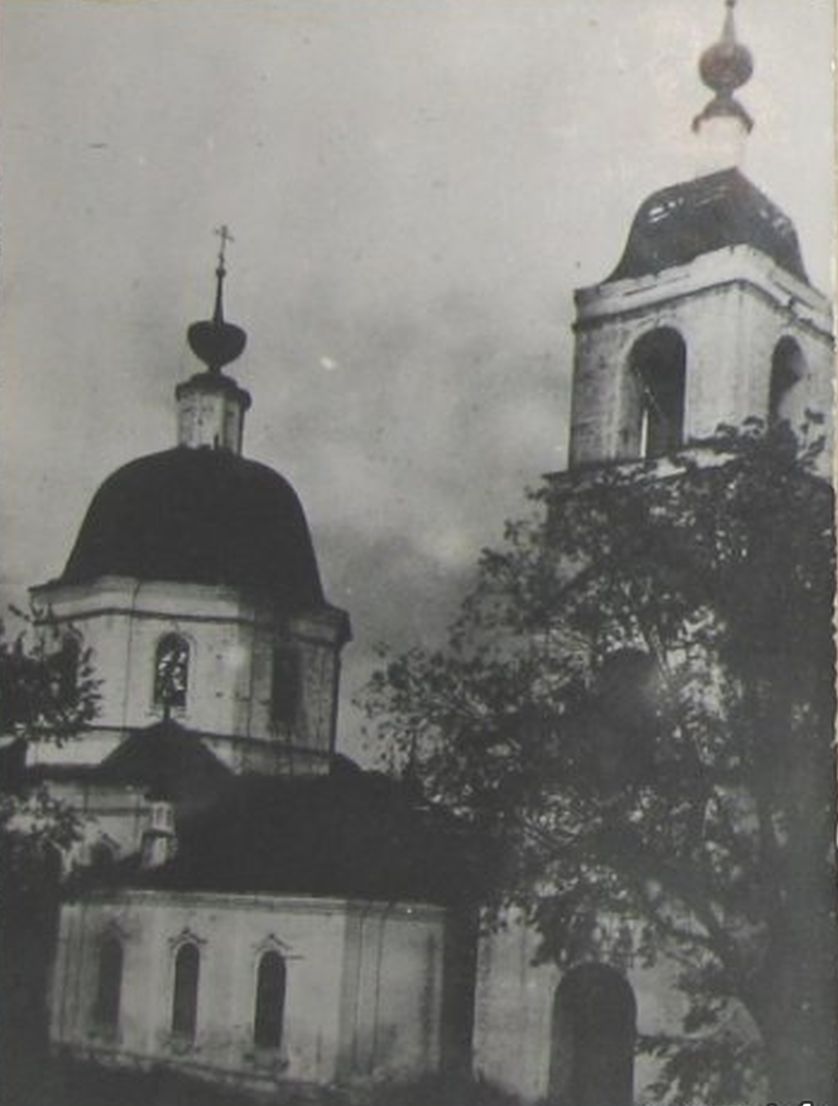 Вознесенская церковь. Первая половина XX века., архивная фотография. Церковь Вознесения Господня, Ворсма (Павловский район, Нижегородская область)