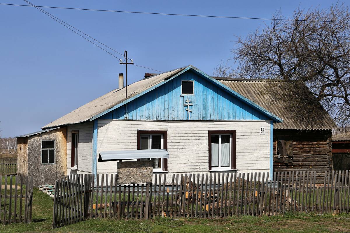 Церковь Рождества Христова, Замелетеновка (Любинский район, Омская область). фасады
