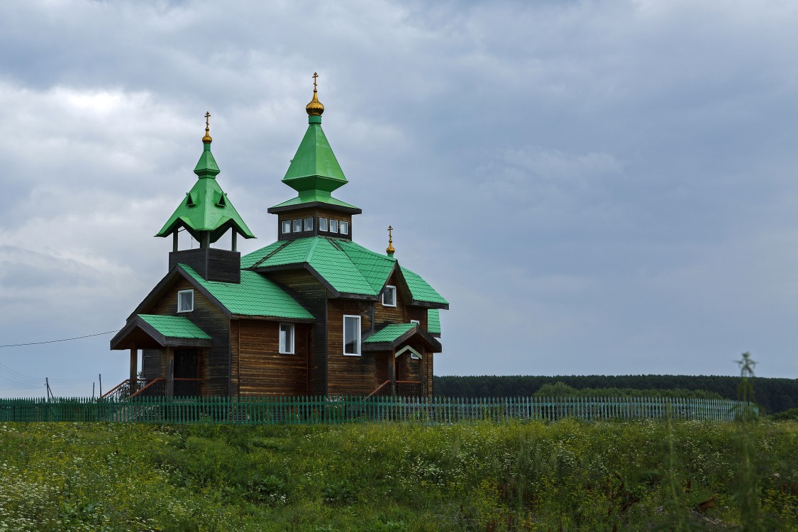 Церковь Преображения Господня, Ложниково (Тарский район, Омская область). фасады
