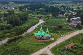 Ложниково. Церковь Преображения Господня