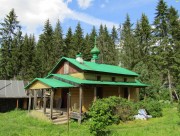 Макарьевская пустынь. Церковь Макария Римлянина, , Макарьевская пустынь, урочище, Тосненский район, Ленинградская область