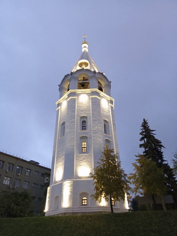 Кремль. Колокольня собора Преображения Господня (новая), Нижегородский район (Нижний Новгород, город, Нижегородская область). художественные фотографии