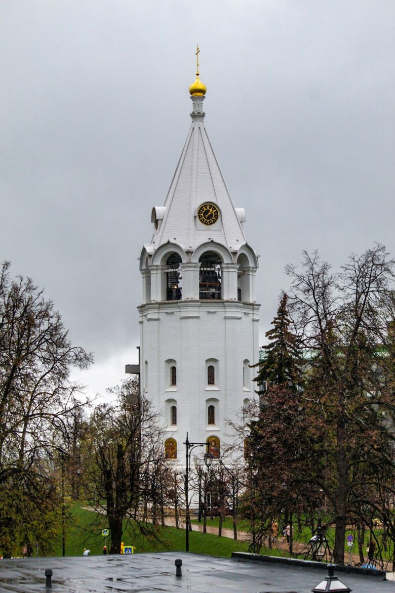 Кремль. Колокольня собора Преображения Господня (новая), Нижегородский район (Нижний Новгород, город, Нижегородская область). фасады