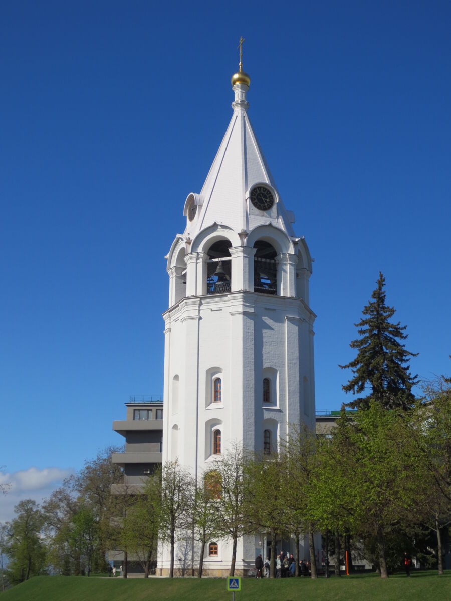 Кремль. Колокольня собора Преображения Господня (новая), Нижегородский район (Нижний Новгород, город, Нижегородская область). фасады
