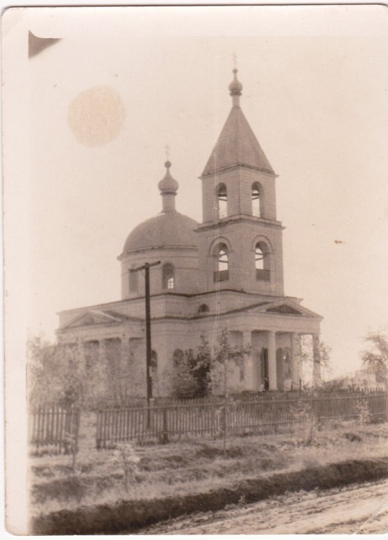 Церковь Покрова Пресвятой Богородицы, Преградное (Красногвардейский район, Ставропольский край). архивная фотография