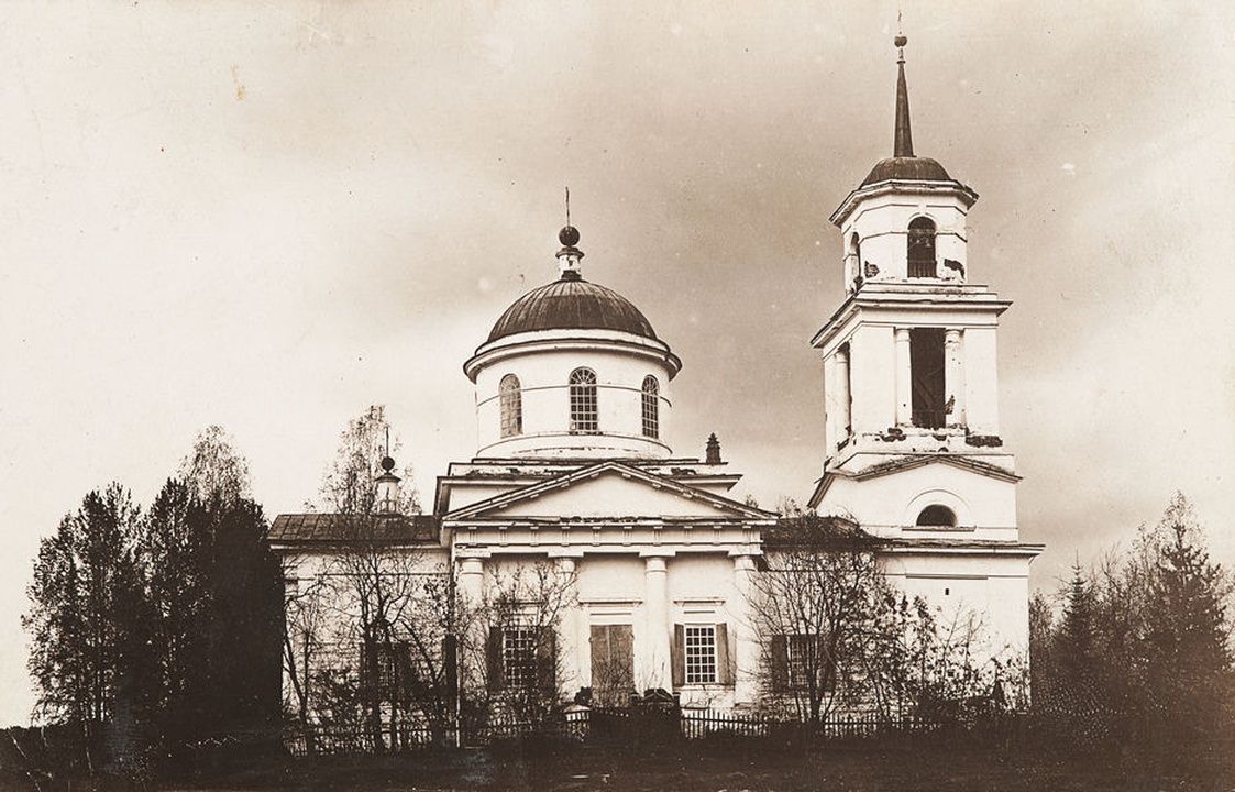 Церковь Преображения Господня, Басандайка (Томск, город, Томская область). архивная фотография, Старинное фото с сайта pravoslavnoe-duhovenstvo.ru