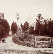 Церковь Преображения Господня, Старинное фото с сайта "Старинные храмы Томской земли"<br>, Басандайка, Томск, город, Томская область