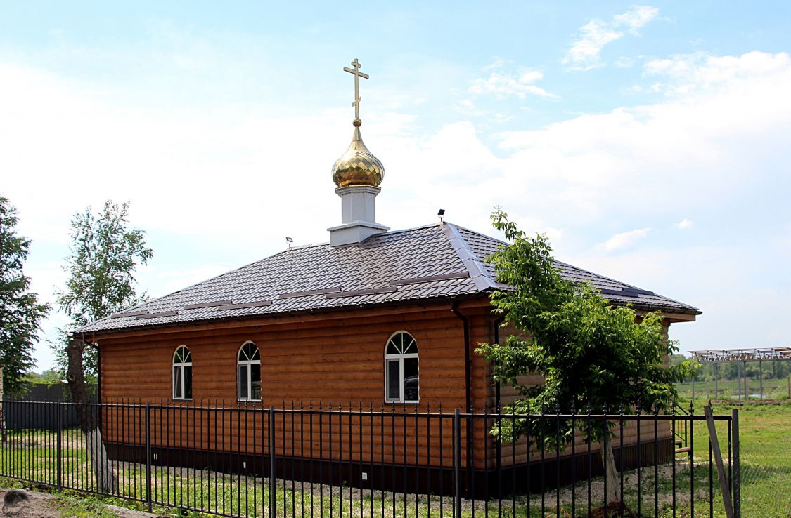 Энгельс (Покровск). Церковь Георгия Победоносца в Новом Осокорье. фасады