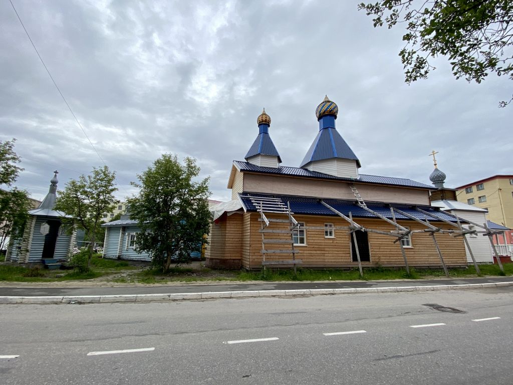Церковь Царственных страстотерпцев, Видяево (Видяево, ЗАТО, Мурманская область). фасады