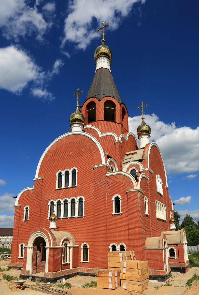 Церковь Вознесения Господня (строящаяся), Сходня (Химкинский городской округ, Московская область). фасады