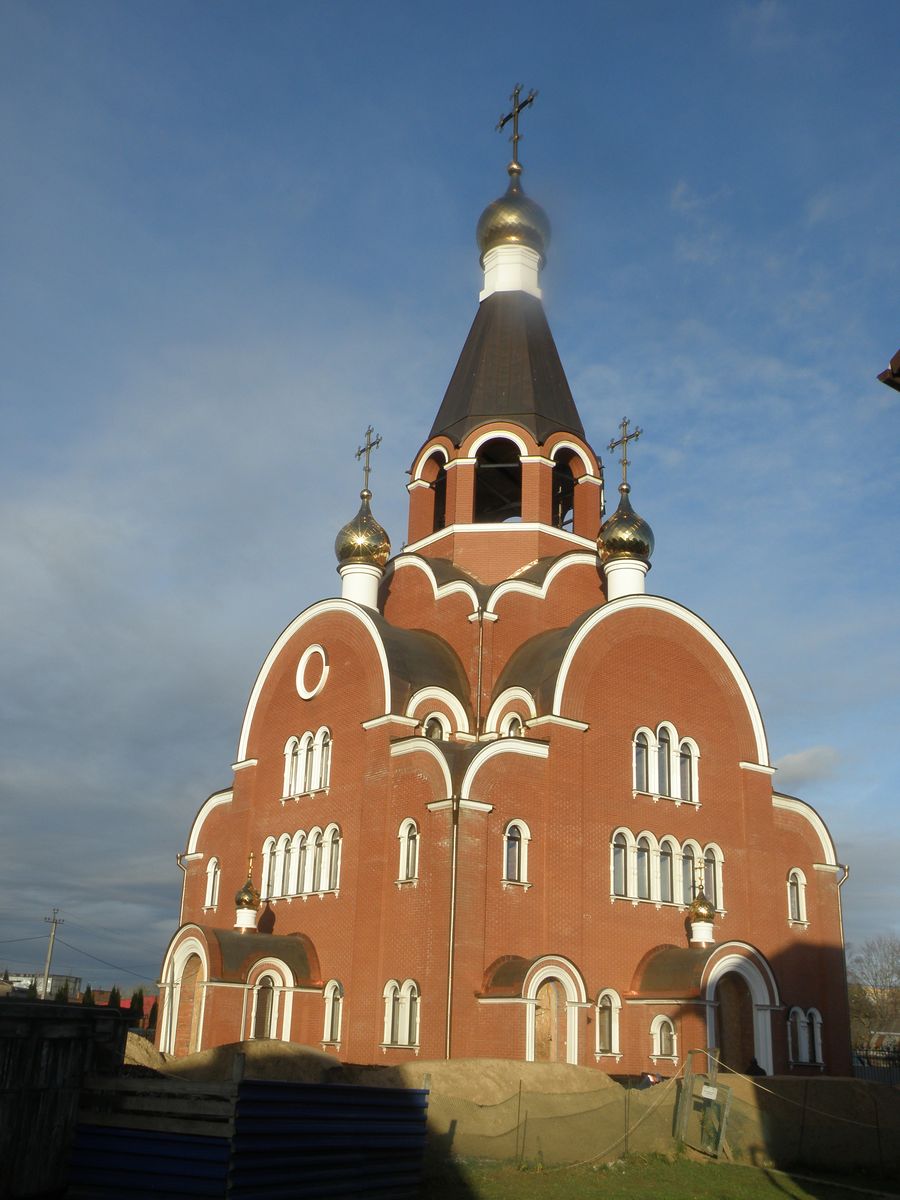 Церковь Вознесения Господня (строящаяся), Сходня (Химкинский городской округ, Московская область). фасады