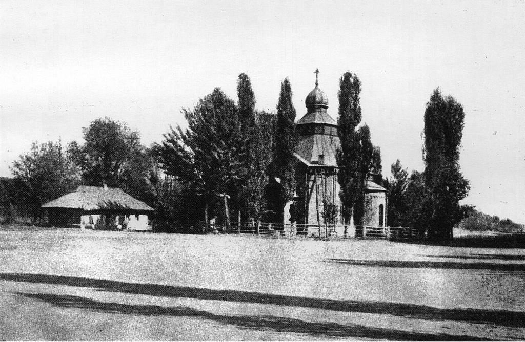 Церковь Илии Пророка, Темирлановка (Туркестанская область, Казахстан). архивная фотография, Церковь во имя святого Ильи пророка 