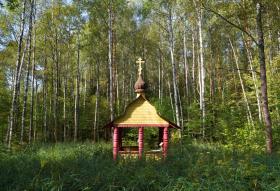18-й километр, остановочный пункт. Сень надкладезная