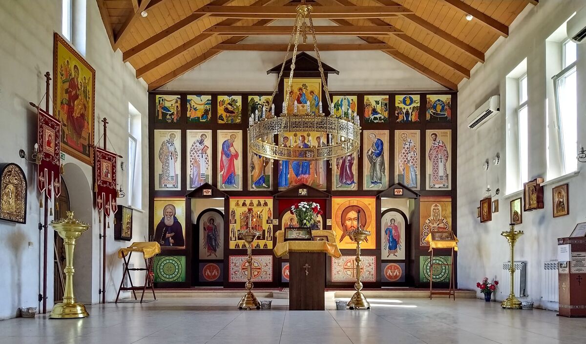 Церковь Алексия, митрополита Киевского, Астрахань (Астрахань, город, Астраханская область). интерьер и убранство