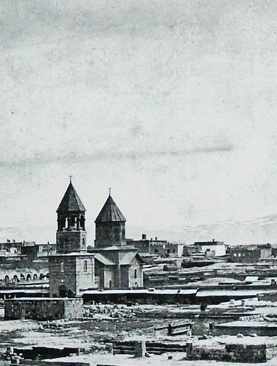 Церковь Георгия Победоносца, Гюмри (Армения, Прочие страны). архивная фотография, Старинное фото с сайта greeks.am