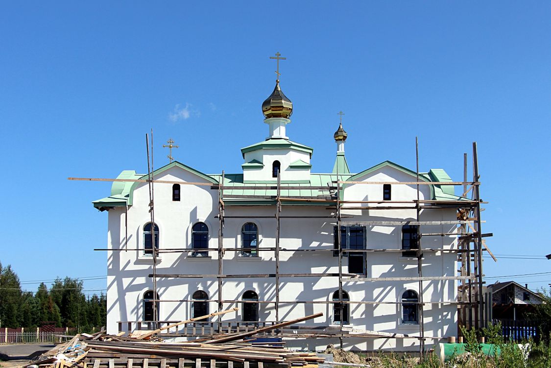 Хиттолово. Церковь Успения Пресвятой Богородицы. фасады