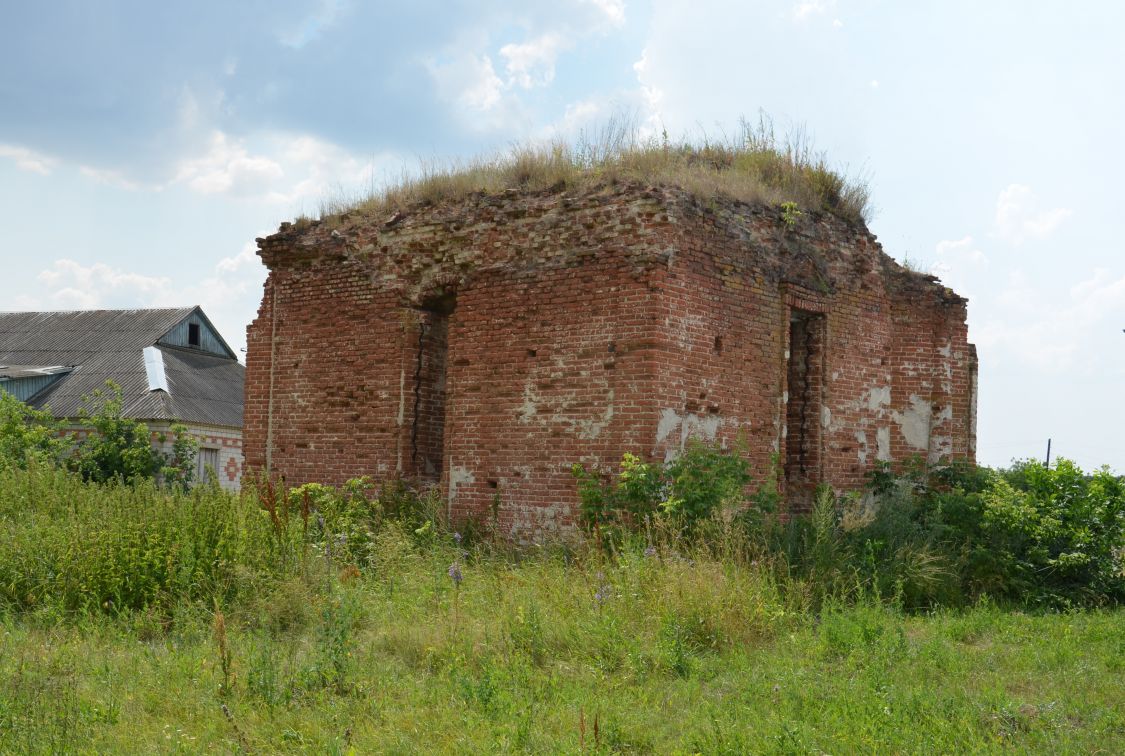 Церковь Космы и Дамиана, Круглое (Ливенский район и г. Ливны, Орловская область). фасады, Вид с северо-востока