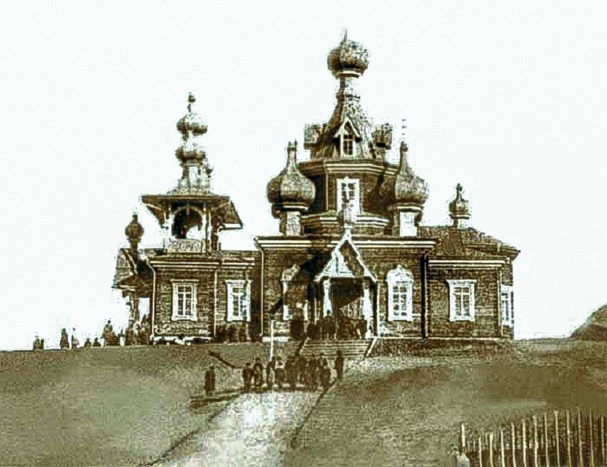 Троицкий Николаевский мужской монастырь. Церковь  Иннокентия Иркутского, Горные Ключи (Кировский район, Приморский край). архивная фотография