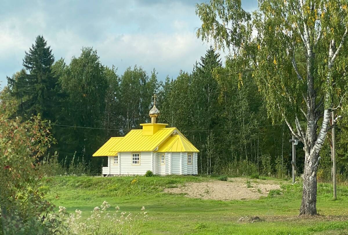 Церковь Михаила Архангела, Нефёдовская (Вельский район, Архангельская область). фасады, Вид с юга