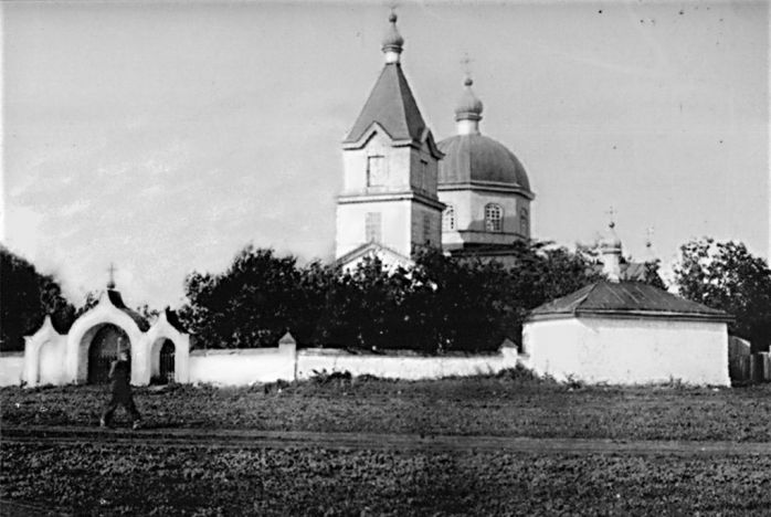 Благодатное. Церковь Благовещения Пресвятой Богородицы. архивная фотография, Архивное фото. Источник: http://azbyka.ru/palomnik/Свято-Благовещенский_храм_(Благодатное)