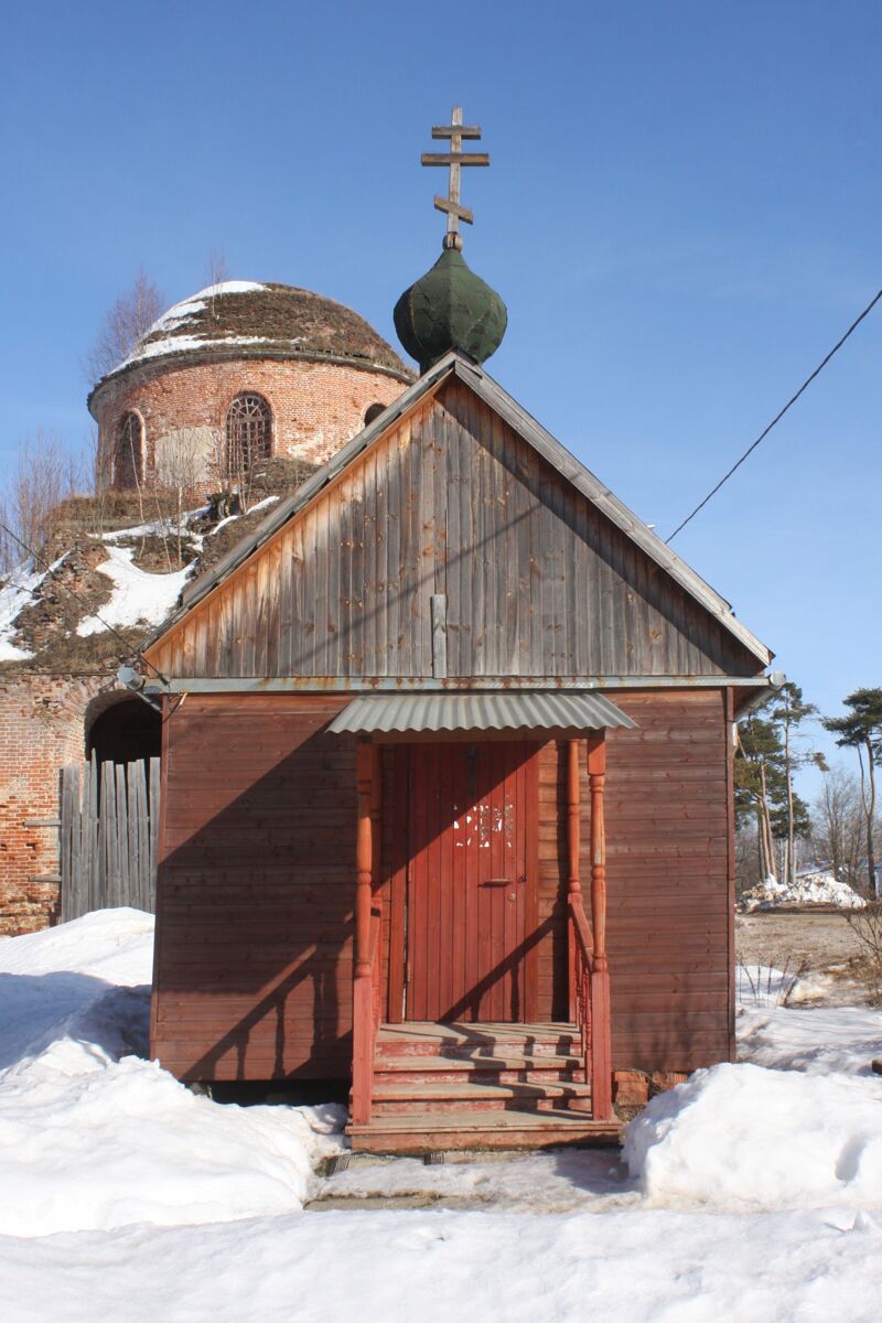 Неизвестная часовня, Болычево (Волоколамский городской округ, Московская область). фасады