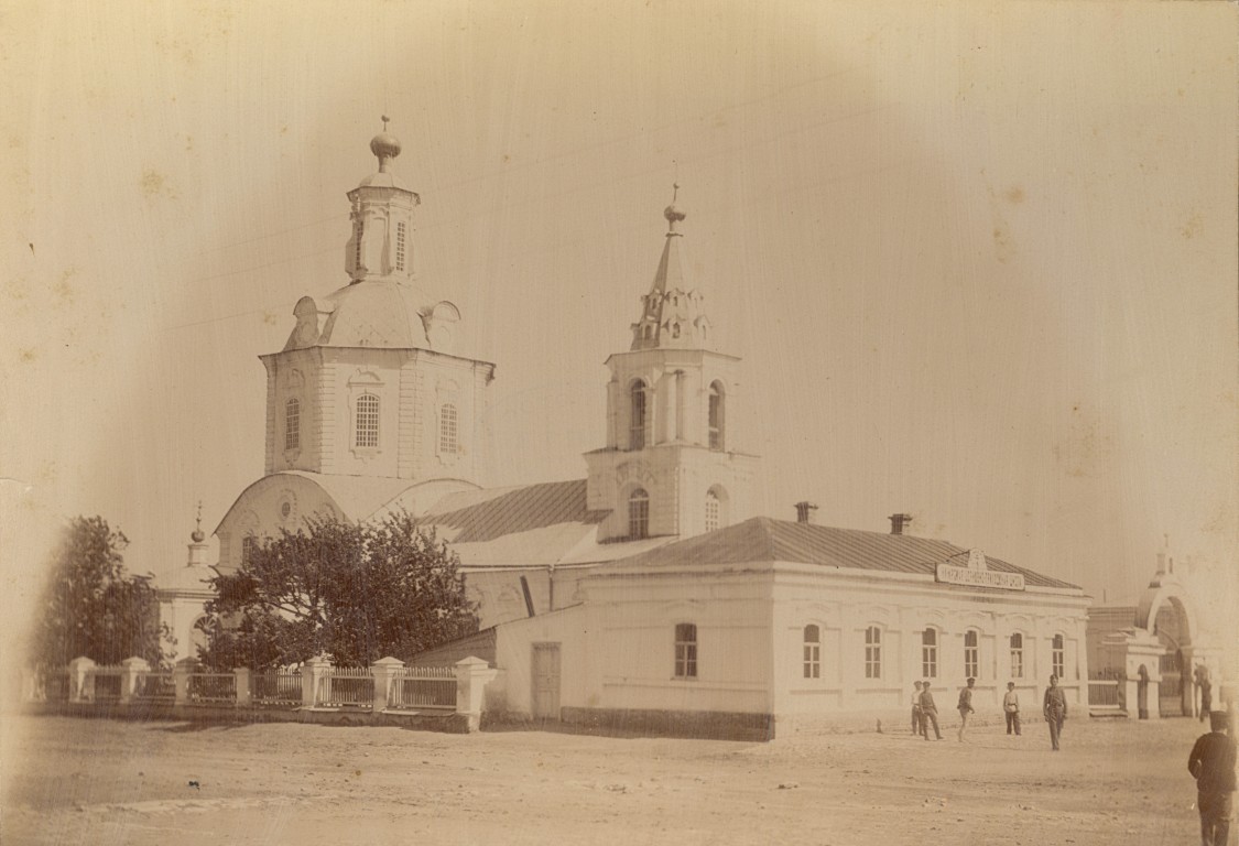 Церковь Троицы Живоначальной, Нижний Чир (Суровикинский район, Волгоградская область). архивная фотография, Фото начала ХХ века из фондов Новочеркасского музея истории донского казачества